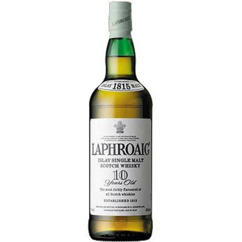 WHISKY LAPHROAIG-10 AÑOS MALTA B/70 CL