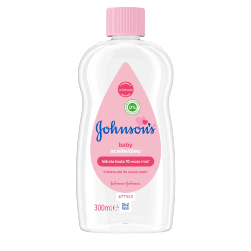 ACEITE CORPORAL JOHNSON ROSA B/300 ML