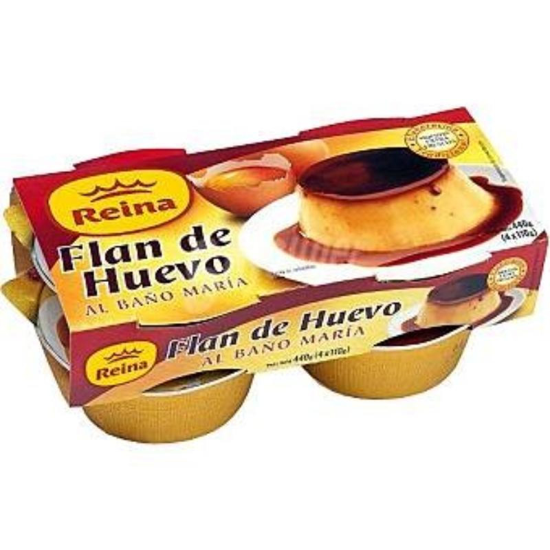 POSTRES REINA FLAN CLARA HUEVO PROTEINA PACK-2 UD