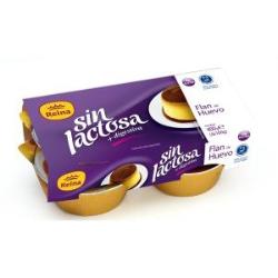 POSTRES REINA FLAN HUEVO S/LACTOSA 100 GR PACK-4UD