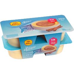 POSTRES REINA NATILLAS S/AZUC. C/GALLETA125G P/4UD