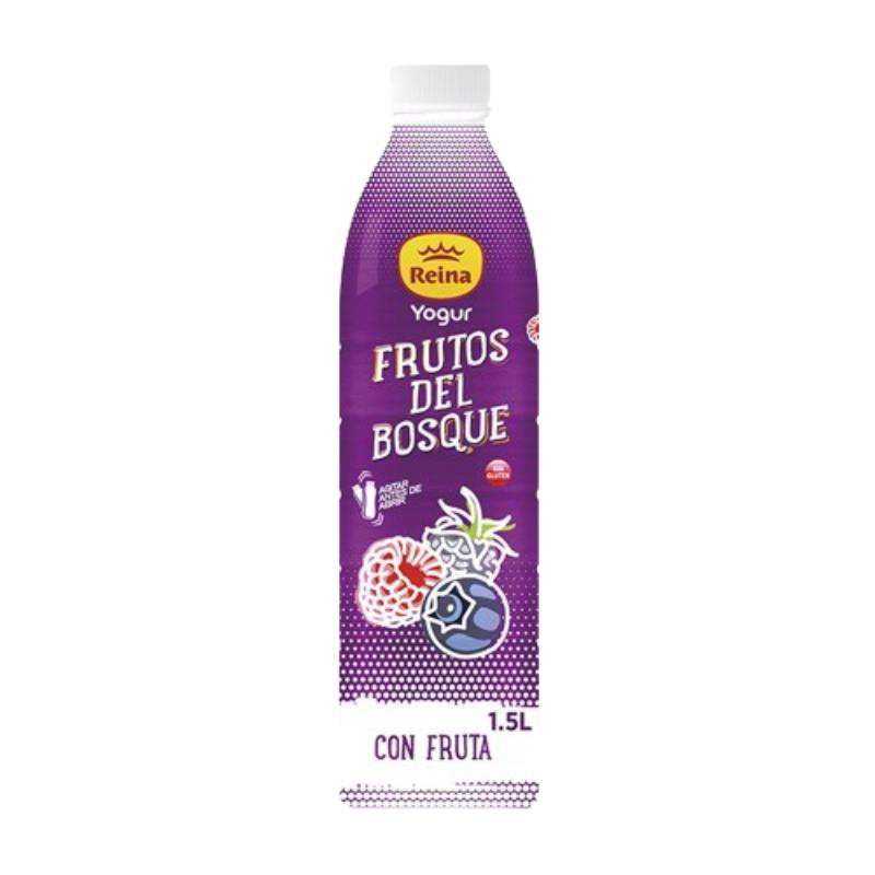 POSTRES REINA YOGUR LIQUIDO FRUTAS DEL BOSQUE 1,5L