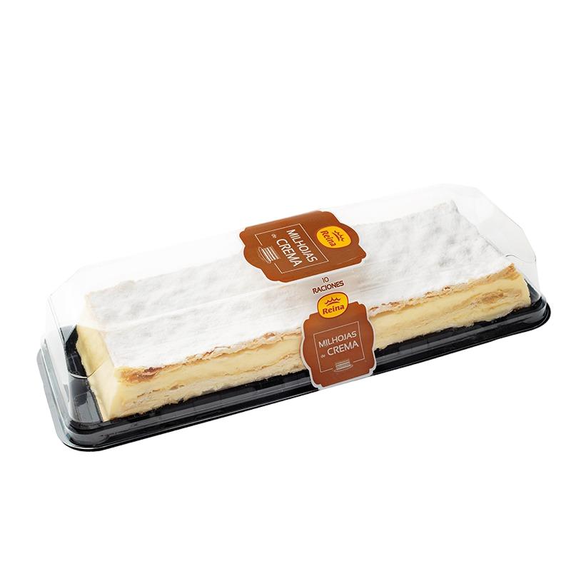 TARTA REINA MILHOJAS DE CREMA 10 RACIONES