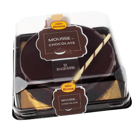 TARTA REINA MOUSSE DE CHOCOLATE 12 RACIONES