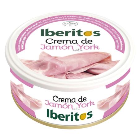 PATE CREMA IBERITOS YORK  L/250 GR