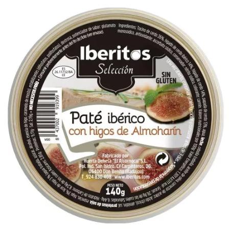 PATE IBERITOS IBERICO C/HIGOS DE ALMOHARIN  L/140G