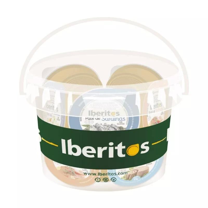 SURTIDO IBERITOS PESCADO  CUBO 12UD X 23GR