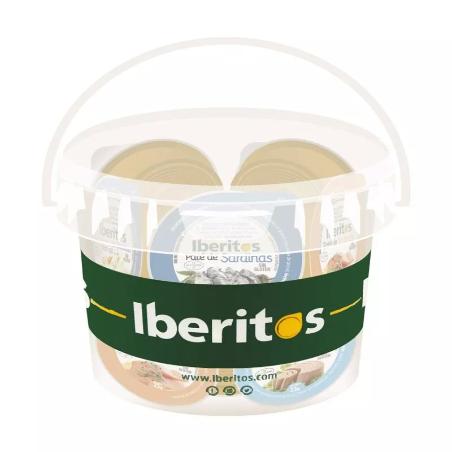 SURTIDO IBERITOS PESCADO  CUBO 12UD X 23GR