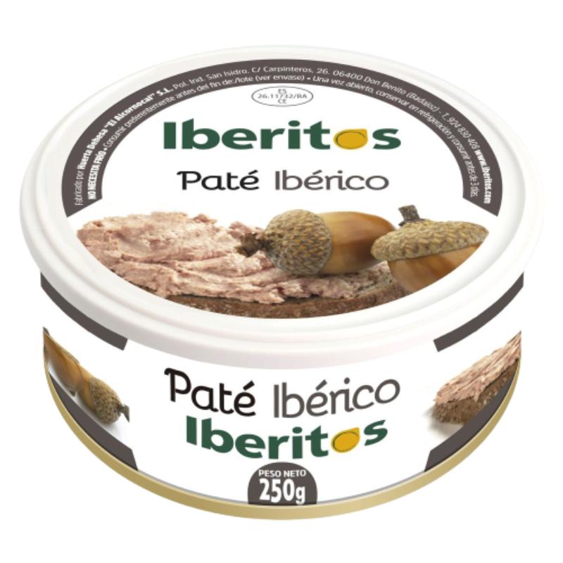 PATE IBERITOS HIGADO C/IBERICO  L/250 GR