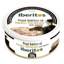 PATE IBERITOS PEDRO XIMENEZ C/PASAS  L/250.G