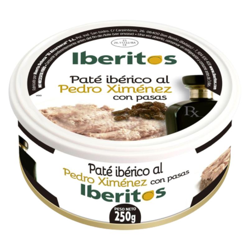 PATE IBERITOS PEDRO XIMENEZ C/PASAS  L/250.G