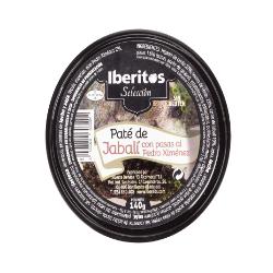 PATE IBERITOS JABALI C/PASAS AL P.XIMENEZ L/140GR