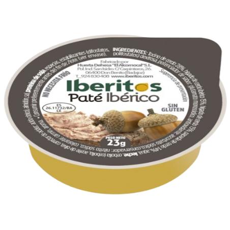 PATE IBERITOS HIGADO C/IBERICO  23GR PACK-5 UD