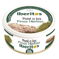 PATE IBERITOS FINAS HIERBAS  L/250GR