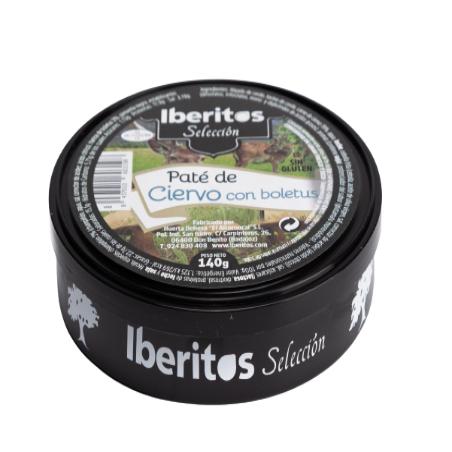 PATE IBERITOS CIERVO C/BOLETUS   L/140GR