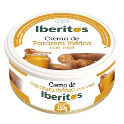 PATE CREMA IBERITOS PATATERA C/MIEL  L/250 GR