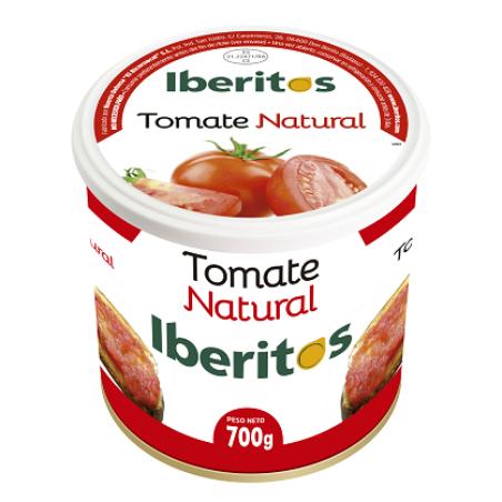 TOMATE IBERITOS NATURAL  L/700 GR