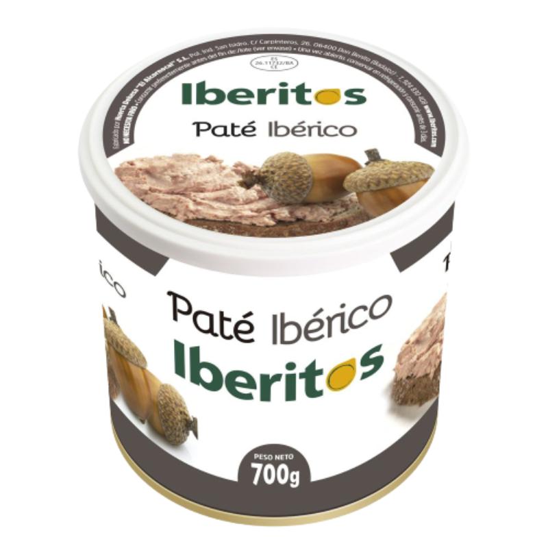 PATE IBERITOS HIGADO C/IBERICO  L/700 GR