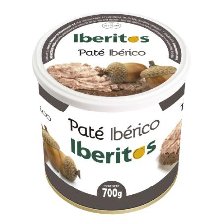 PATE IBERITOS HIGADO C/IBERICO  L/700 GR