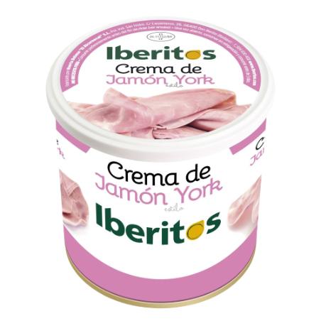 PATE CREMA IBERITOS YORK  L/700 GR
