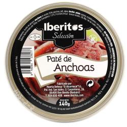 PATE IBERITOS ANCHOA L/140 GR