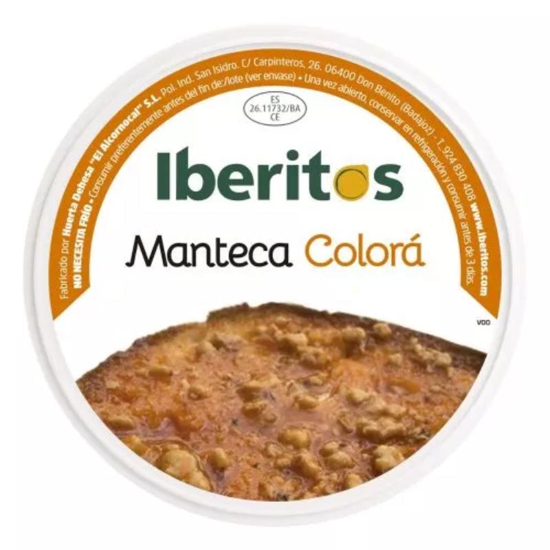 MANTECA COLORA IBERITOS L/ 250 GR