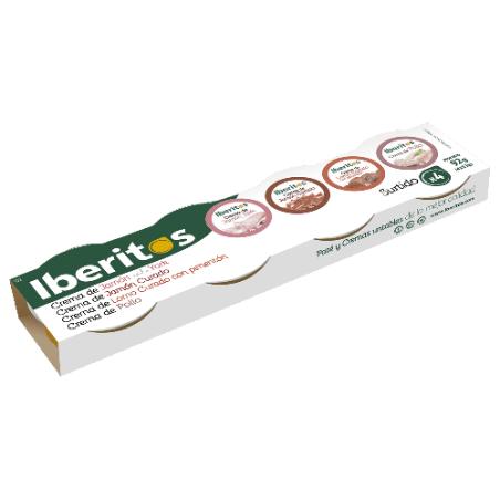PATE IBERITOS SURTIDO CARNICO Nº8  23 GR P/4 UD