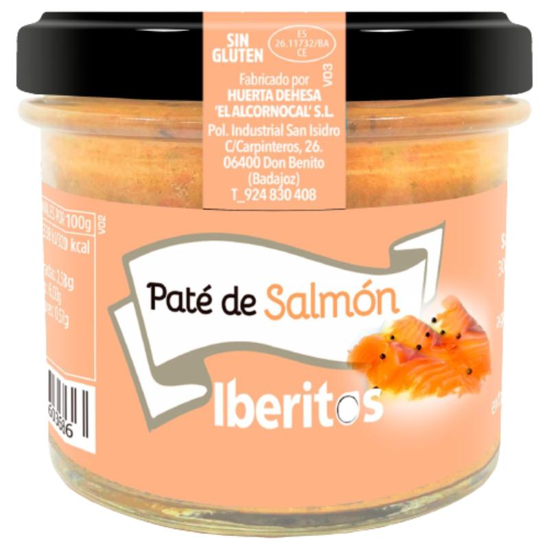 PATE IBERITOS SALMON TARRO 110GR