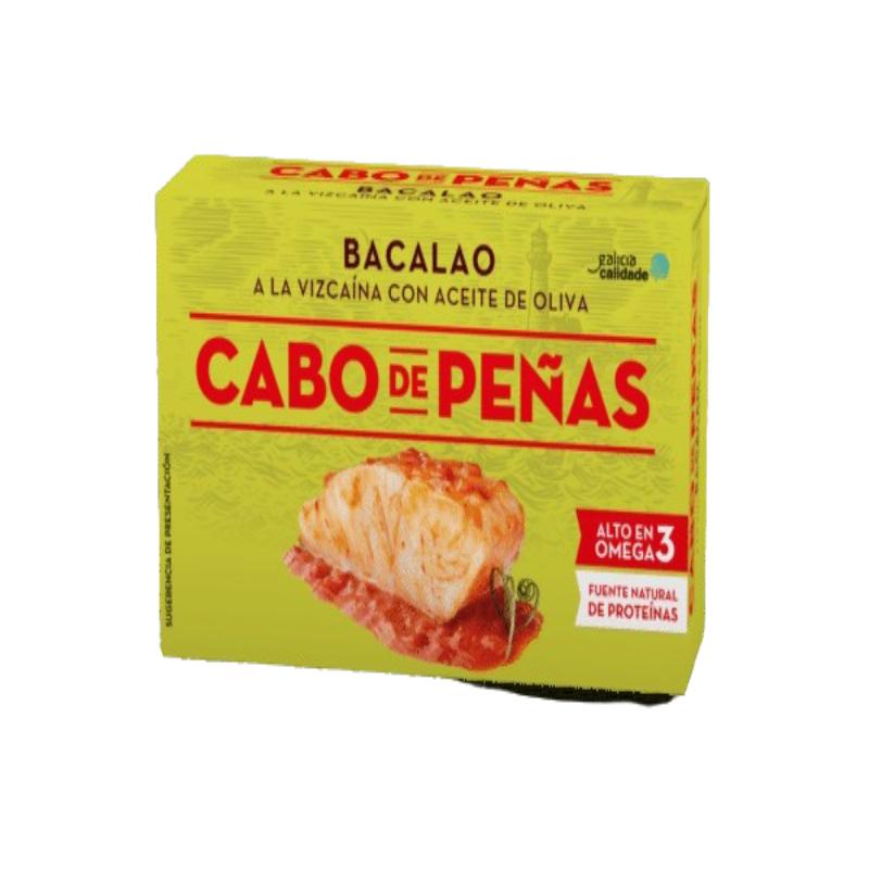 BACALAO A LA VIZCAINA CABO PEÑAS L/ 70 GR
