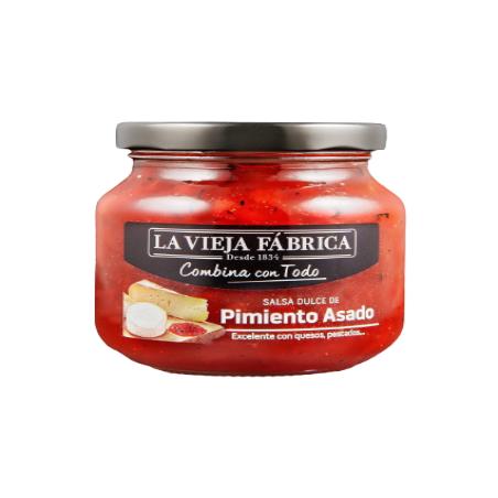 SALSA PIMIENTO ASADO V/FABRICA  T/C 280 GR