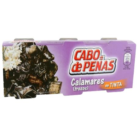 CALAMAR S/TINTA CABO PEÑAS PACK-3 UD*59GR