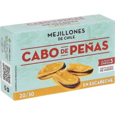 MEJILLON 20/30 ESCABECHE C.PEÑAS (CHILE)P/2U X69G