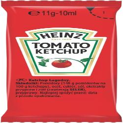 KETCHUP  PORCION HEINZ 11.GR.CAJA 200.UD