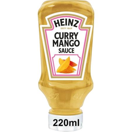 SALSA CURRY/MANGO HEINZ PET 220ML