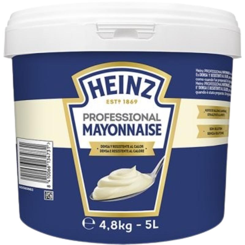 MAHONESA HEINZ PROFESIONAL CUBO 5 L (BLANCO)