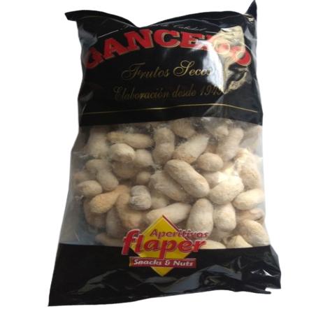 CACAHUETE CASCARA C/SAL FLAPER BOLSA 1KG