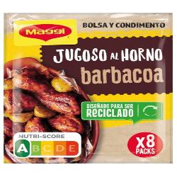 PREPARADO AL HORNO POLLO BARBACOA MAGGI B/30 GR