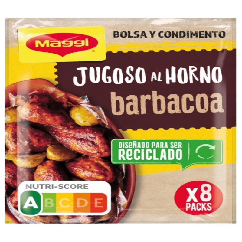 PREPARADO AL HORNO POLLO BARBACOA MAGGI B/30 GR