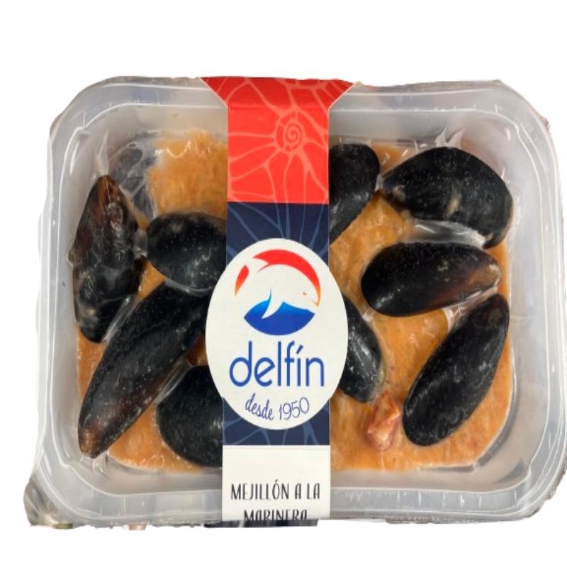 MEJILLONES A LA MARINERA DELFIN PAQUETE 300GR