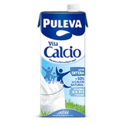 LECHE PULEVA CALCIO ENTERA BRICK 1 L 