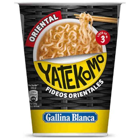 FIDEOS ORIENTALES YATEKOMO ORIENTAL VASO 61 GR