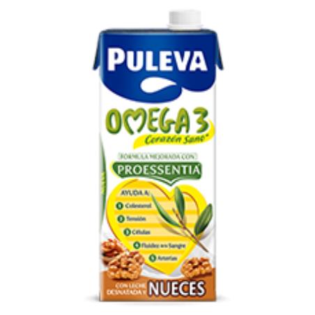LECHE PULEVA OMEGA-3 CON NUECES BRICK 1 L