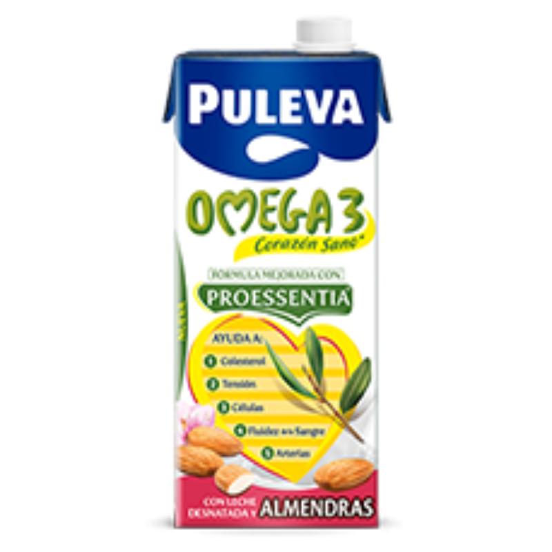 LECHE PULEVA OMEGA-3 CON ALMENDRAS BRICK 1 L