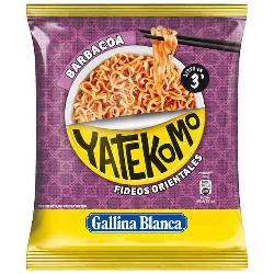 FIDEOS ORIENTALES YATEKOMO BARBACOA PLACA S/82 GR