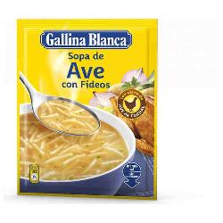 SOPA AVE CON FIDEOS G.B. S/ 81 GR