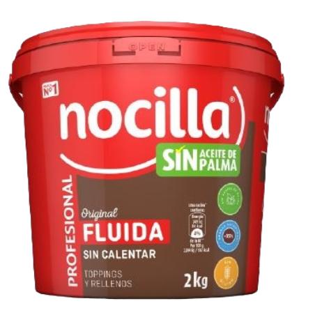 NOCILLA CREMA CACAO ORIGINAL CUBO 2KG.