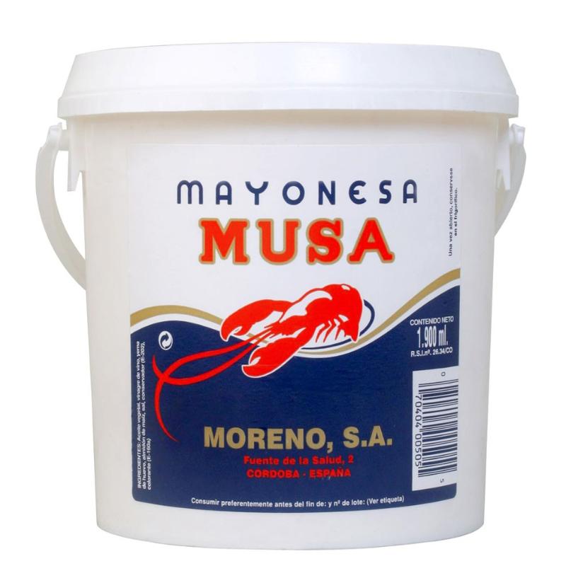 MAHONESA MUSA ESP. HOSTELERIA CUBO 3,600 KG