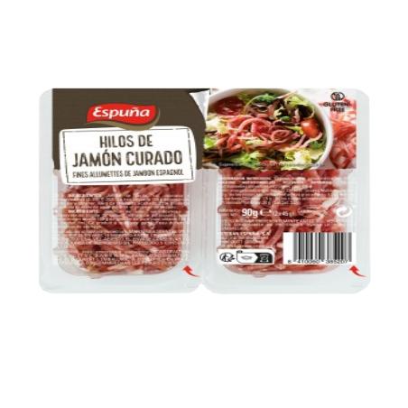 JAMON ESPUÑA C/38520 EN HILOS B/2X45 GR