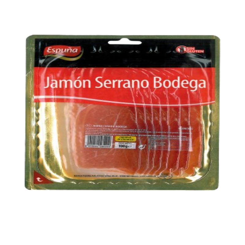 JAMON ESPUÑA C/5854 LONCHA EXTRAFINA B/100 GR