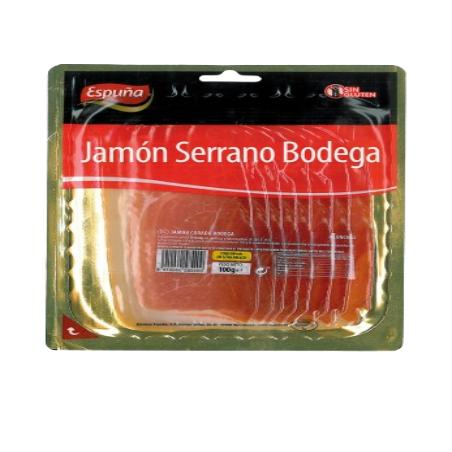 JAMON ESPUÑA C/5854 LONCHA EXTRAFINA B/100 GR